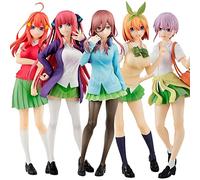 Zhongkaihua 5 pz/set Anime The Quintessential Quintuplets Figura, Nakano Miku Action Figure PVC Modello Giocattoli Desktop Ornamenti Forniture da Collezione