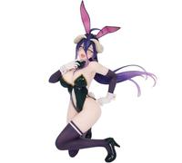 Zhongkaihua Albedo Figura Albedo Action Figure 20CM Posizione Inginocchiata Anime Bunny Girl PVC Modello Statua Casa Scrivania Natale Decoartion Ornamento per i fan