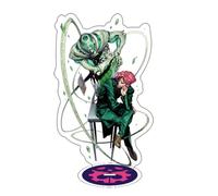 Zhongkaihua Anime Acrilico Stand Figura, Kakyoin Noriaki Figura Acrilico In Piedi Modello In Miniatura Ornamenti Desktop Decor Da Collezione 15CM
