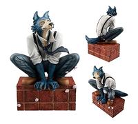 Zhongkaihua Anime Beastars Figura Legoshi Figura 17CM PVC Modello Statua Legoshi Figurine Beastars Action Figure Collezione Desktop Decorazioni Regali