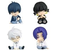 Zhongkaihua Anime Blue Lock Figure Set 4 Pezzi, 5 CM PVC Bachira/Isagi/Reo/Nagi Merch Model Statue, Mini Figure Collection Ornamenti Decorazioni Desktop