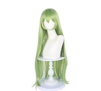 Zhongkaihua Anime Code Geass: Lelouch of The Rebellion Cosplay Costume C.C Cosplay JK Uniform Set completo include camicia, gonna a pieghe, giacca, cravatta, cintura, Parrucca Cospaly, S