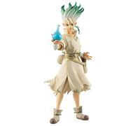 Zhongkaihua Anime Dr Stone Figura Ishigami Senkuu Figura Anime Statua Modello Dr Stone Figurine Decorazioni Desktop Collezione Ornamento Regali 20CM PVC