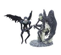 Zhongkaihua Anime Figura Death Note Ryuk Figura Death Note Merch Figurine Collezione Ornamento Decorazione Scrivania 19/17CM PVC Modello Statua