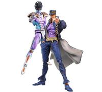 Zhongkaihua Anime Figure Jotaro/Star Platinum Figura 16CM PVC Modello Statua Star Platinum/Jotaro Action Figure Super Movable Joints Collection Decorazioni Regali
