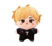 Zhongkaihua Anime Haikyuu Peluche Miya Atsumu Figura Morbido Cuscino Haikyuu Cuscino Divano Camera Da Letto Decorazioni per la Casa Collezionismo Regali 20 CM