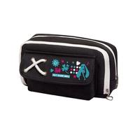 Zhongkaihua Anime Miku - Astuccio con stampa, grande capacità, per studenti, per il rientro a scuola, Miku Tipo 2, 21 x 11 x 5.5 cm, Astuccio