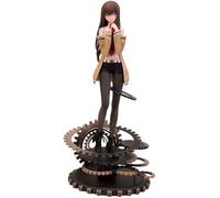 Zhongkaihua Anime Steins Gate Figura Makise Kurisu Figura Modello Statua Makise Kurisu Action Figure Collezione Desktop Decorazione Regali 25CM PVC
