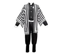 Zhongkaihua Anime Tsuyuri Kanao/Tomioka Giyuu/Rengoku Kyoujurou/Agatsuma Zenitsu/Kochou Shinobu/Kamado Nezuko Cosplay Costume Set Halloween per bambini adulti