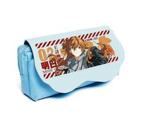 Zhongkaihua Astuccio a tema anime Ayanami Rei/Asuka Langley Soryu Merch, cancelleria per studenti, forniture per il rientro a scuola, per bambini, ragazze, ragazzi, Tipo 5, Astuccio per matite