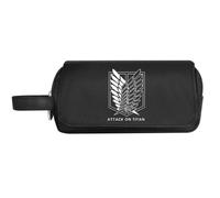 Zhongkaihua Astuccio a tema anime Eren Jaeger/Zoe Hans/Levi Merch, astuccio per cancelleria per studenti, forniture per il rientro a scuola, per bambini, ragazze, ragazzi, Tipo 1, Astuccio per matite