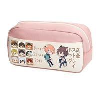 Zhongkaihua Astuccio in tela ispirato all'anime, ispirato agli anime, Nakajima, Atsushi, Dazai Osamu, spazioso ed elegante, regalo per il rientro a scuola per bambini, Tipo 3, 24cm x 12cm x 10cm