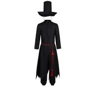 Zhongkaihua Baby Saja - Costume da cosplay per bambini, cappello Saja, film di ruolo, uniforme, set completo per Halloween, carnevale