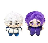 Zhongkaihua Blue Lock Peluche Nagi/Reo Figura Morbido Farcito 2 PZ Pendenti Portachiavi Borsa Divano Camera Da Letto Casa Portachiavi Decorazioni Collezionismo Regali 12 CM