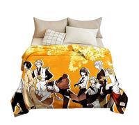 Zhongkaihua Bungo Stray Dogs - Coperta con stampa anime, Nakahara Chuuya, morbida e soffice, ideale per tutte le stagioni, ideale come regalo di compleanno