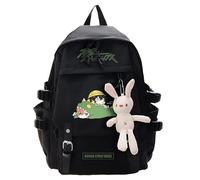 Zhongkaihua Bungo Stray Dogs Zaino Anime Dazai Osamu/Nakahara Chuuya Zaino Scuola Cartoon Studenti per Adolescenti Ragazzi Ragazze, Tipo 1., 45*32*13cm