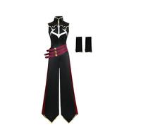 Zhongkaihua CC Anime Cosplay Knight Costume da donna nero uniforme tuta set completo per Halloween Carnevale Comic-Con Giochi di ruolo