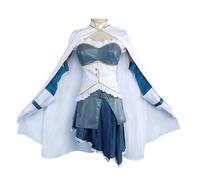 Zhongkaihua Costume da anime Miki Sayaka per cosplay, uniforme da battaglia, vestito con parrucca e accessori, set completo per Halloween, Comic-Con, Carnevale e giochi di ruolo