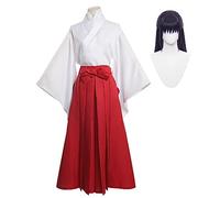 Zhongkaihua Costume da cosplay Iroi Utahime - Anime Iroi Utahime Kimono Wig Uniform Set con Parrucche Halloween Carnevale Party per Bambini e Adulti