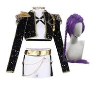 Zhongkaihua Costume da Rumi Zoey Mira, per cosplay di Rumi, uniforme da gioco di ruolo, per Halloween, carnevale, feste in maschera