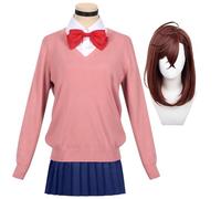 Zhongkaihua Dan Da Dan - Costume per cosplay di Momo Ayase, set completo di uniforme scolastica, per Halloween, carnevale, feste in maschera