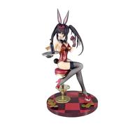 Zhongkaihua Date A Live Series Anime Figure Kurumi Tokisaki Action Figure Statue Tokisaki Kurumi Anime Girl Figure Posizione Seduta Figura PVC Figurine Modello Ornamenti Desktop