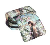 Zhongkaihua Dazai Osamu Nakahara Chuuya Astuccio per cancelleria alla moda per ragazze ragazzi regalo scolastico, stampa 3D grande capacità per il rientro a scuola, Tipo 4, 21 x 10 x 7.5 cm, Astuccio