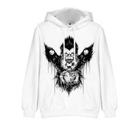 Zhongkaihua Death Note Light Yagami L Lawliet Anime Digital Felpa con cappuccio con tasca, regalo caldo per adulti, adolescenti, ragazzi, ragazze, studenti amanti, Tipo 4, L