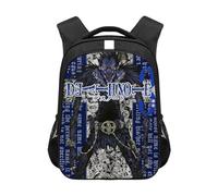 Zhongkaihua Death Note Zaino L/Light Yagami/Ryuuku zaino per la scuola zaino anime per ragazzi ragazze studenti forniture per il rientro a scuola Laptop viaggi all'aperto, Tipo 13, 44*30.5*16CM