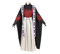 Zhongkaihua Douma Cosplay Outfit Anime Douma Mantello Lungo Abito Cosplay Uniforme Set per Halloween Party