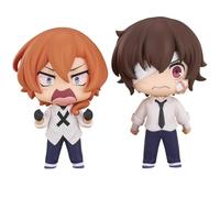 Zhongkaihua Figure Anime BSD Chuuya e Dazai Figura Mini Statua Modello In Piedi BSD Figurine Collezionismo Decorazioni Regali 7CM PVC