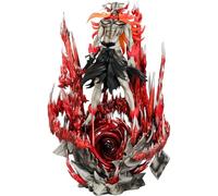 Zhongkaihua Horned Ichigo Kurosaki Ichigo Figura di Ichigo 32 cm Lotta Figura con Base Scene Anime, Statua in PVC per collezione Natale decorazione per la casa ornamenti