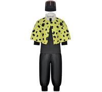 Zhongkaihua JJK Costume Jogo/Haibara Yu/Aoi Todo Cosplay Costume Anime Giapponese Scuola Uniforme Camicia Giacca e Pantaloni Set Completo per Halloween Gioco di Ruolo Outfit