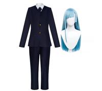 Zhongkaihua JJK Miwa Kasumi Costume Cosplay Costume Parrucca, Donne Uniforme Adulto Gioco di Ruolo Anime Carnevale Festa di Halloween