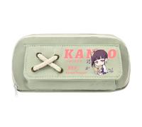 Zhongkaihua Kamado Tanjiro Kamado Nezuko Tsuyuri Kanawo Astuccio per cancelleria alla moda anime in tela per ragazze ragazzi scuola regalo grande capacità per il rientro a scuola portapenne, Tipo 4