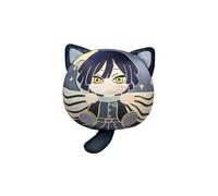 Zhongkaihua Kamado Tanjiro/Tomioka Giyuu Anime Cuscino farcito figura morbida ciondolo 12 cm carino cartone animato rotondo farcito animale appeso ornamenti per zaino