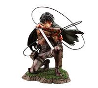 Zhongkaihua Levi anime figurina azione figurina battaglia versione danno statua levi sanguinoso pvc figura ornamento modello