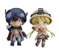 Zhongkaihua MADE IN ABYSS Riko Figura Reg Figura - 10 cm Action Figurine Anime Pvc Statue Case Computer Scrivania Decorazione di Natale Regalo