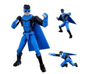 Zhongkaihua Mark Grayson/Atom Eve Figura 12CM Modello PVC Statua Nolan Grayson/Omni Man Figurine Anime Movable Action Figure Collezione Decorazioni Regali