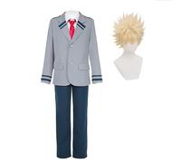 Zhongkaihua MHA Cosplay uniforme Todoroki Shouto/Bakugō Katsuki/Midoriya Izuku/Uraraka Ochaco Costume uniforme scuola Halloween gioco di ruolo completo