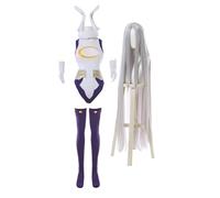 Zhongkaihua MHA Miruko - Costume da cosplay con tuta intera Miruko, uniforme per cosplay, Halloween, carnevale, feste