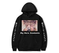 Zhongkaihua My Hero Academia Costume My Hero Academia Felpe con cappuccio MHA Toga Himiko Cosplay Bakugo Katsuki con tasca unisex
