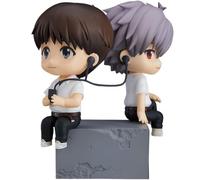 Zhongkaihua Nagisa Kaworu e Ikari Shinji - Action figure mobile con accessori intercambiabili per il viso, in PVC, modello anime, mini statuine ornamentali da collezione