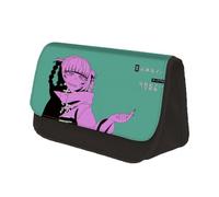 Zhongkaihua Nanakusa Nazuna Anime Astuccio con 2 scomparti, grande capacità, portapenne organizer in tela con cerniera per apertura scolastica forniture per studenti, Tipo 8., 22x7.5x13cm, Astuccio
