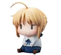 Zhongkaihua Pendragon Altria Anime Q Figura 10 cm Altria Pendragon Action Figure Cake Toppers Cute Anime Mini Figurine Desktop Ornamento Regali