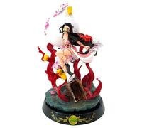 Zhongkaihua Personaggi anime Kamado Nezuko Statuina PVC Statua Kamado Nezuko scena combattimento action figure modello anime collezione decorazioni desktop