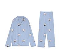 Zhongkaihua Pigiama Anime Frieren Beyond Journey's End Frieren/Felce/Himmel/Stark Cosplay Sleepwear Carino Cartoon Pantaloni a maniche lunghe Pigiama Set Anime Pigiama Party