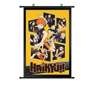 Zhongkaihua Poster anime Haikyuu!! Dipinto da appendere a forma di anime, decorazione per la casa, poster da parete per soggiorno, decorazione da parete