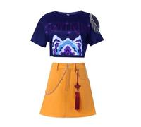 Zhongkaihua Rumi Cosplay Costume Mira/Zoey Cosplay Anime Role Playing Ragazze Gruppo Completo Stage Performance Dress Up Halloween Uniform