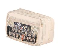 Zhongkaihua Shoyo Hinata - Astuccio a doppio strato, a doppio strato, per cancelleria, regalo per il ritorno a scuola per bambini, Tipo 20., 21cm x 13cm x 8cm, Astuccio